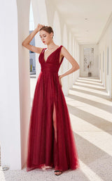 2 of 6 Jadore JM116 Dress Wine