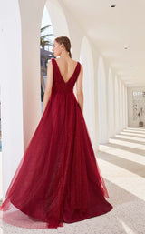 5 of 6 Jadore JM116 Dress Wine