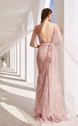 4 of 5 Jadore JM117 Dress Dusty-Pink