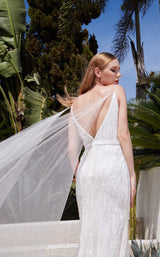 5 of 5 Jadore JM117 Dress Ivory