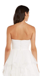 6 of 10 Jovani 91253 White