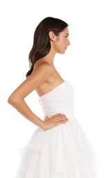 4 of 10 Jovani 91253 White