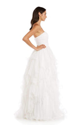 3 of 10 Jovani 91253 White