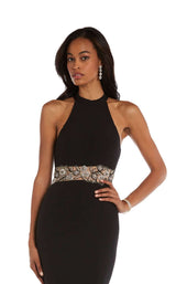 2 of 8 Jovani JP48358 Black