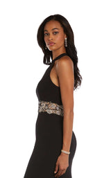 4 of 8 Jovani JP48358 Black