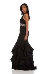 3 of 8 Jovani JP48358 Black