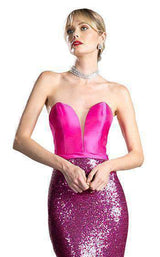 4 of 6 Cinderella Divine JS0407 Fuchsia