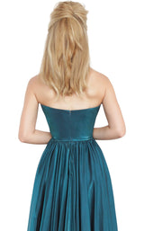 4 of 4 JVN JVN00969 Dress Teal
