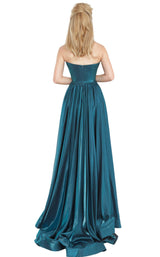 2 of 4 JVN JVN00969 Dress Teal