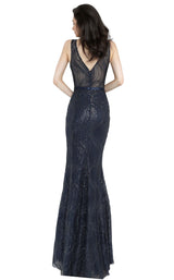 2 of 4 JVN JVN01012 Dress Navy