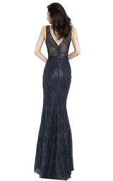 2 of 4 JVN JVN01012 Dress Navy