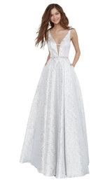 1 of 4 JVN JVN02263 Dress Silver