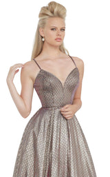 9 of 12 JVN JVN02317 Dress Gold-Purple