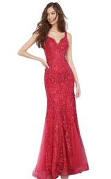 1 of 4 JVN JVN02319 Dress Wine