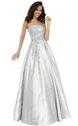 1 of 4 JVN JVN02323 Dress Silver