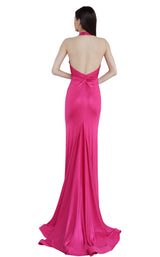 3 of 8 JVN JVN02378 Dress Fuchsia