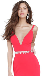 3 of 4 JVN JVN02712 Dress Red