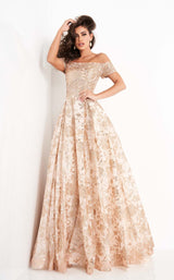 2 of 6 JVN JVN03013 Dress Champagne