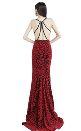 2 of 4 JVN JVN03169 Dress Black-Red