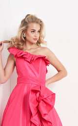 4 of 6 JVN JVN03231 Dress Fuchsia