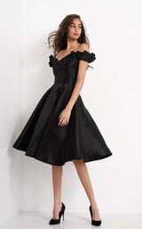 1 of 5 JVN JVN04718 Dress Black