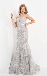 1 of 6 JVN JVN06473 Dress Silver