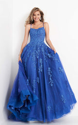 1 of 8 JVN JVN06644 Cobalt-Blue