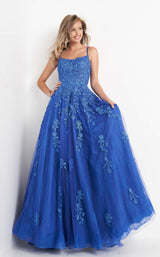 3 of 8 JVN JVN06644 Cobalt-Blue