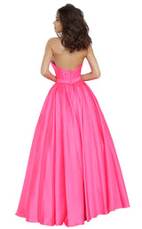 2 of 4 JVN JVN1080 Dress Hot-Pink