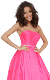 3 of 4 JVN JVN1080 Dress Hot-Pink