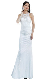 1 of 4 JVN JVN1289 Dress Off-White