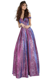 1 of 2 JVN JVN2013 Dress Purple