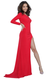 JVN JVN2122 Dress Red