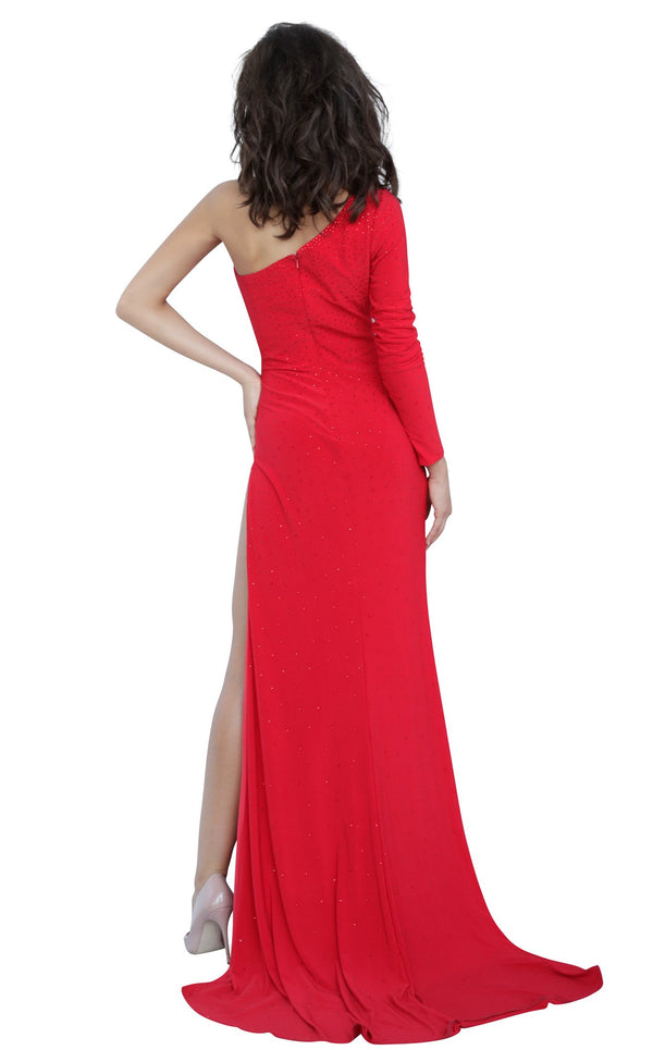 JVN JVN2122 Dress Red