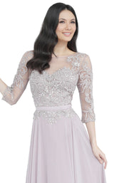 3 of 4 JVN JVN2167 Dress Mauve