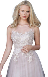 3 of 4 JVN JVN2204 Dress Nude