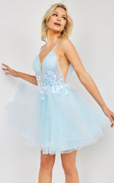 1 of 2 JVN JVN22517 Dress Light-Blue