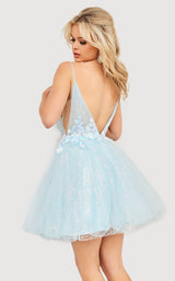 2 of 2 JVN JVN22517 Dress Light-Blue