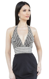3 of 4 JVN JVN2269 Dress Black