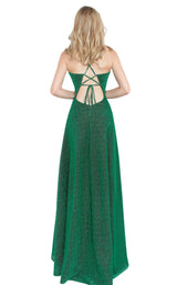 2 of 4 JVN JVN2310 Dress Emerald