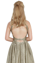 4 of 4 JVN JVN2368 Dress Bronze-Silver