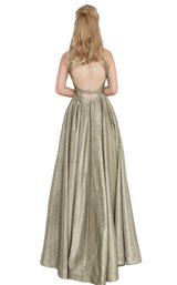 2 of 4 JVN JVN2368 Dress Bronze-Silver