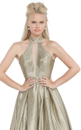 3 of 4 JVN JVN2368 Dress Bronze-Silver