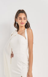 6 of 10 JVN JVN2516 Dress Ivory