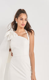 8 of 10 JVN JVN2516 Dress Ivory
