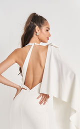 9 of 10 JVN JVN2516 Dress Ivory