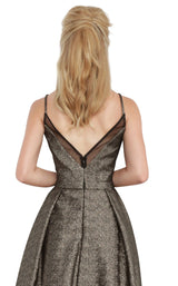 4 of 4 JVN JVN2549 Dress Black-Gold