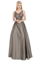 1 of 4 JVN JVN2549 Dress Black-Gold