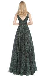 2 of 4 JVN JVN3817 Dress Black-Green