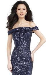 3 of 4 JVN JVN4238 Dress Navy